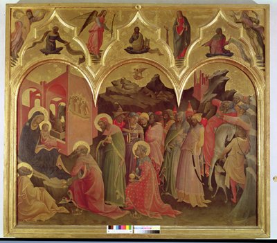 The Adoration of the Magi by Lorenzo Monaco